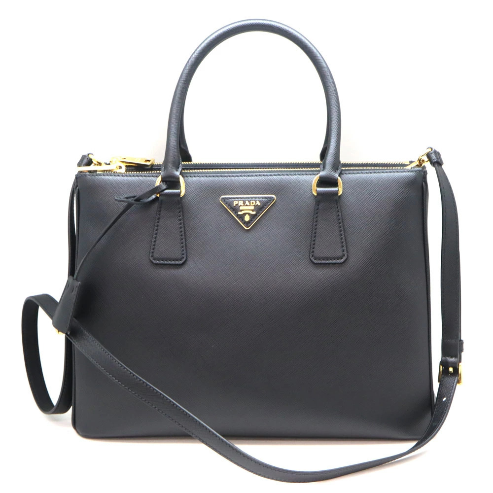 Prada Saffiano Bag Leather Black